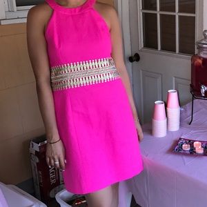 Lilly Pulitzer pink dress